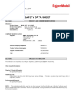 Safety Data Sheet: Product Name: Mobil Dte Oil Light