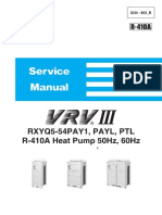 Rxyq5-54Pay1, Payl, PTL R-410A Heat Pump 50Hz, 60Hz