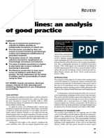 Arterial Lines An Analysis of Good Practice