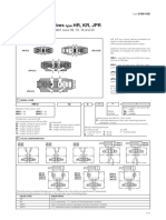 Modular Check Valves HR, KR, JPR: Direct or Pilot Operated, ISO 4401 Sizes 06, 10, 16 and 25