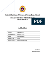 Is Lab Manual IT 801