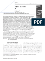 Quality of Orange Juice in Barrier Packaging Material: by C. Berlinet, P. Brat and V. Ducruet