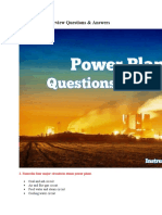 Power Plant Interview Questions & Answers