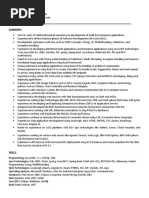 Prashanth Resume