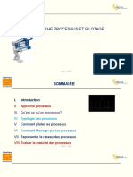 Formation Sur L'approche Processus Et Pilotage CP1Z