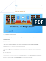 Best Books For Programmers (The Ultimate List)