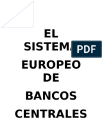 Trabajo Banco Central Europeo