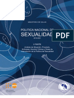 Política Nacional de Sexualidad (II Parte)