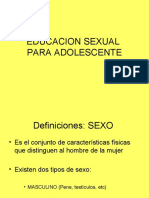 Educacion Sexual