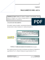 Tratamiento Del Agua: Capítulo II