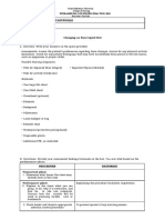 Changing An Unoccupied Bed Procedure Checklist 1