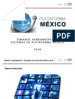 Temario - Capacitación - 2do Semestre 2018