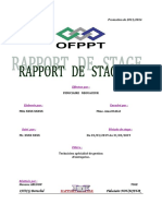 Rapport de Stage