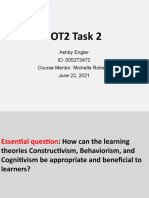 JOT2 Task 2: Ashby Engler ID: 005273472 Course Mentor: Michelle Roberts June 22, 2021