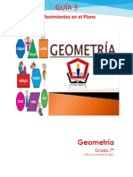 GUIA #3 Geometría 7° Movimientos en El Plano 2