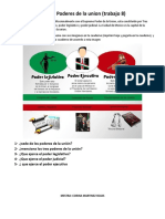 TEMA 3ro Poderes de La Union y Democracia FVYE Ed