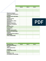 Cuadro de Inversión