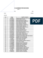 Lista de VIII