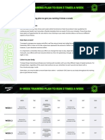 8-Week Training Plan To Run 3 Times A Week-Sheets