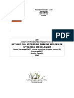 Estudio Del Estado de Arte de Moldes de Inyección en Colombia