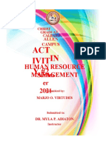 ACT Ivit Y#2 IN: Human Resource Management Summ Er 2021