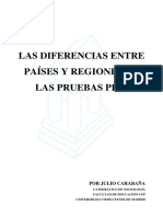 Las Diferencias Entre Paises y Regiones de Las Pruebas Pisa