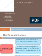 Diseño de Durmientes33