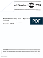 ISO 2093 - Tin Plating