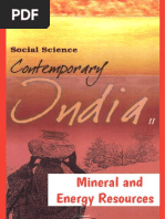 Minerals and Energy Resources