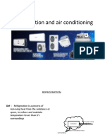 of Refrigeration Basic Prinicple and Problems