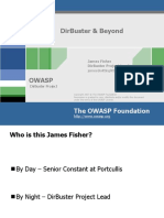 Dirbuster & Beyond: The Owasp Foundation