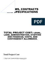 Ce Laws, Contracts and Specifications