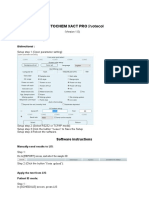 Autochem Xact Pro Lis Protocol