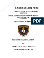 Silabus Investigacion Criminal III-sem