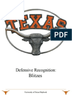 Blitzes: Defensive Recognition