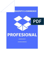 Curso E-Commerce Shopify Profesional