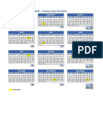 CME Group Trading Days Schedule