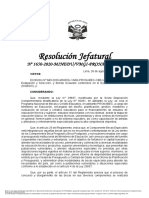 Resolucion de Adjudicacion de Beca