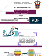 Clasificacion de Variables