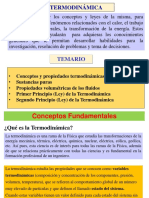 Semana 1 Conceptos Fundamentales de Termodinámica