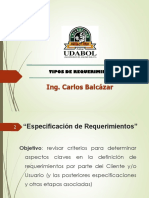 Clase 4. Tipos de Requerimientos