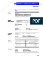 Berger: Product Specifications