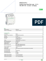 Zelio Logic SR2 - SR3 - SR2D101FU