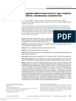 Semaglutide Added To Basal Insulin in Type 2 Diabetes (SUSTAIN 5) : A Randomized, Controlled Trial