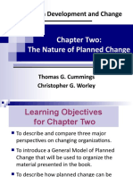 Organization Development and Change: Chapter Two: The Nature of Planned Change