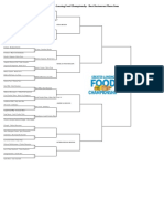 Greater Lansing Food Championship Bracket