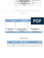 Plan de Minimiizacion de Residuos Solidos CTSR 2018