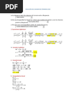 Solución Examen Matemática Farmacia