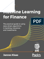 Jannes Klaas - Machine Learning For Finance - The Practical Guide To Using Data-Driven Algorithms in Banking, Insurance, and Investments-Packt Publishing (2019)