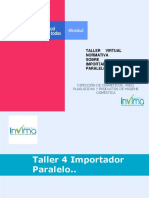 PRESENTACION TALLER IMPORTDOR PARALELO 19 Feb 2021